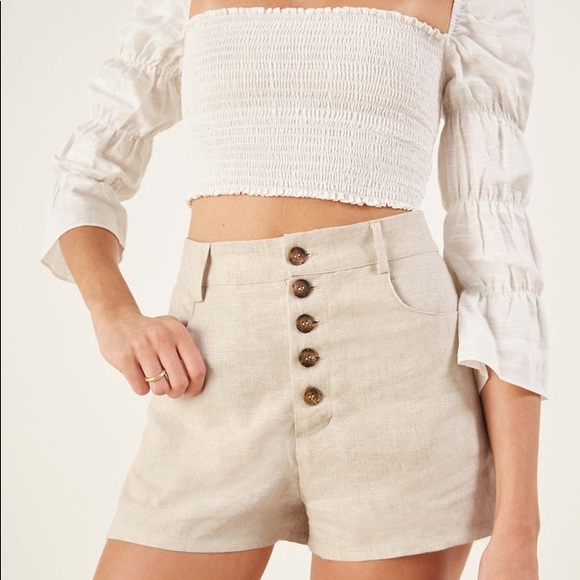 reformation brooks shorts